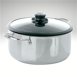 Black Cubeâ„¢ Quick Release Stockpot with Lid, 7.5 Quart